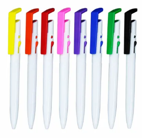 Caneta Plástica Branca Subliflex Copacabana